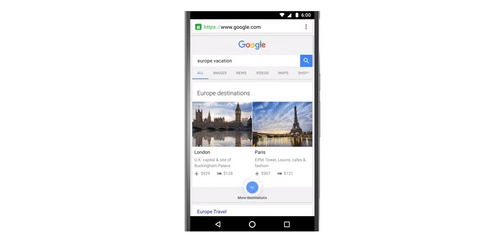 Google simplifie la réservation de vacances avec Google Destinations