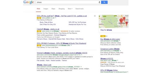 sondage google resultats adwords