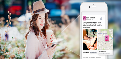 Facebook insère des plans dans sa publicité